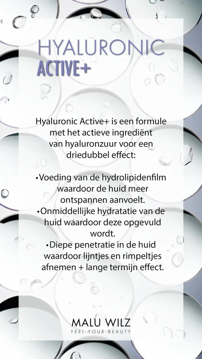 Malu Wilz Hyaluronic Active+ Cream Soft Dagcrème 50ml