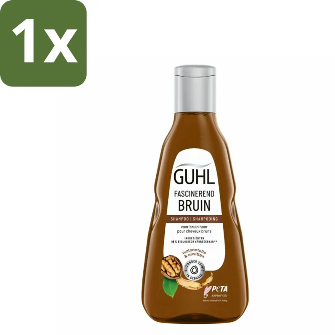 Guhl Colorshine Shampoo Bruin 250ml