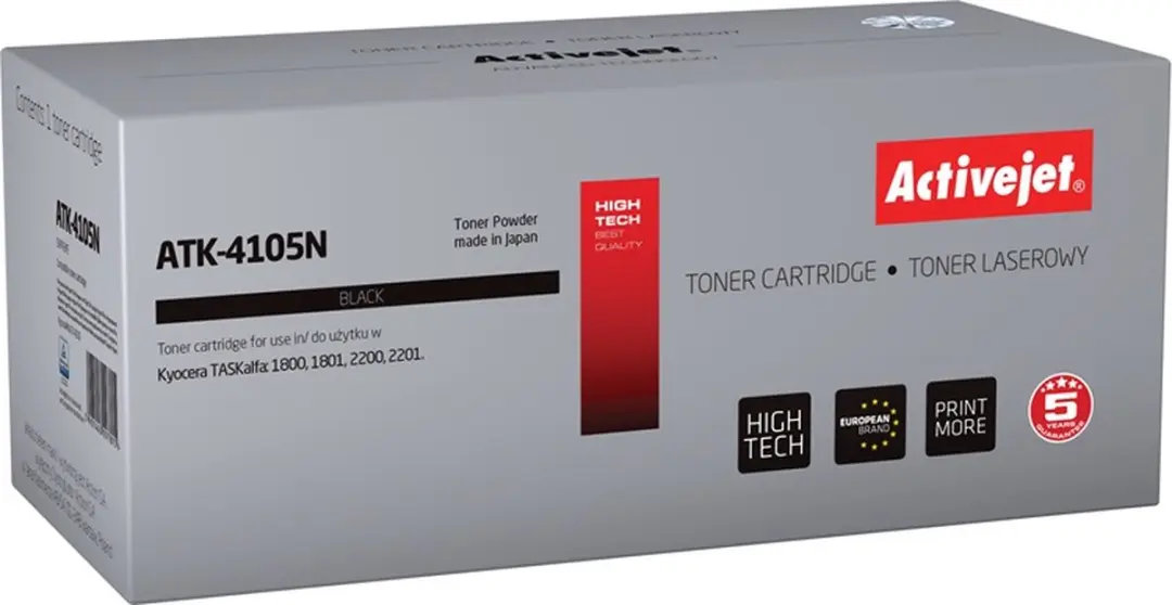 Kyocera ActiveJet ATK-5140BN Toner - 7000 Pagina's - Zwart