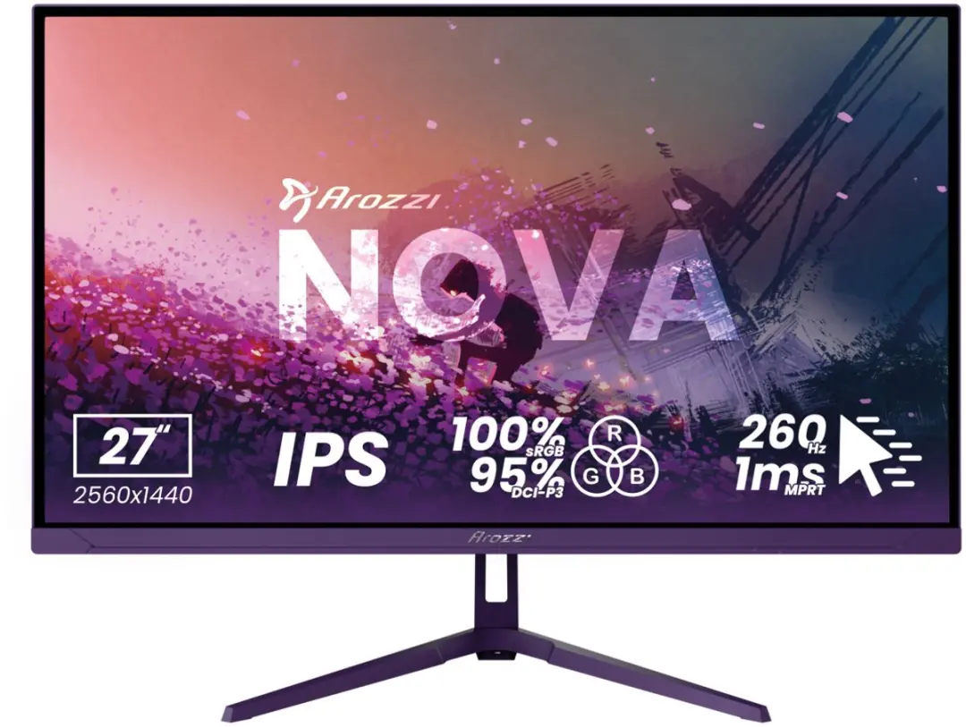 Arozzi Nova 27" Gaming Monitor
