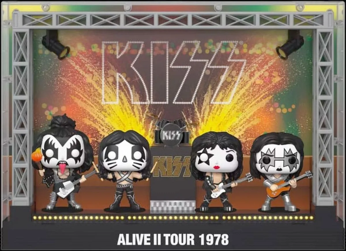 Funko Pop! Kiss Alive II Tour 1978 #03 Walmart Excl.