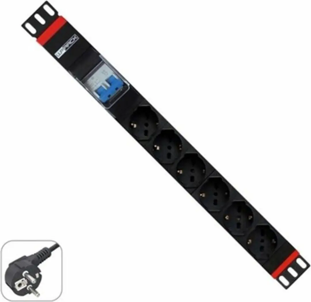 WP WPN-PDU-G02-06 Schuko 6-voudige Multi-socket