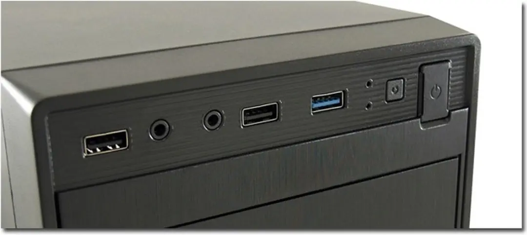 LC Power 2014MB Micro-ATX Behuizing - Zwart