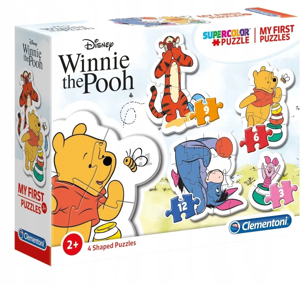Clementoni Winnie de Poeh Puzzel 4-in-1