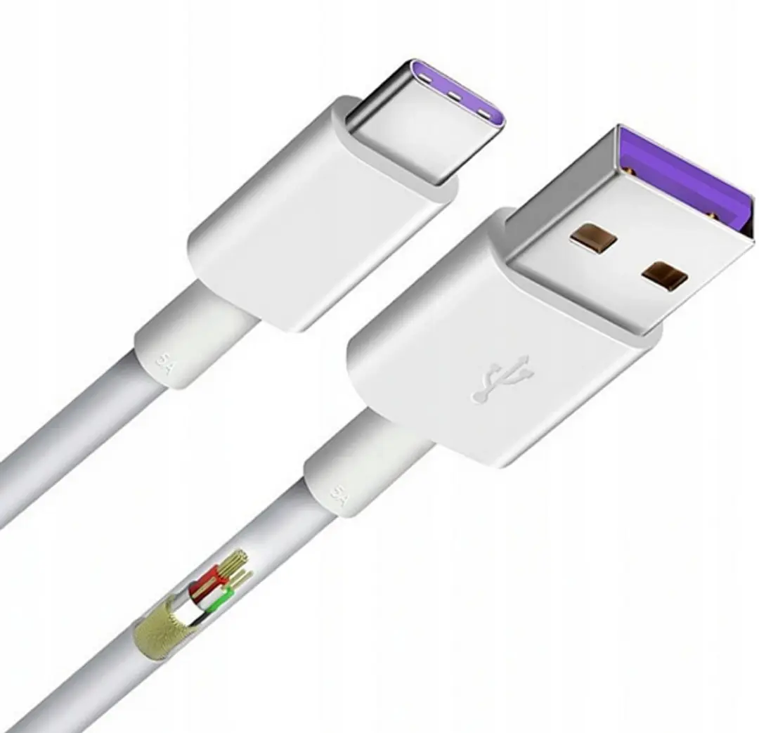 Huawei AP71 USB-A naar USB-C Kabel 5A 1m