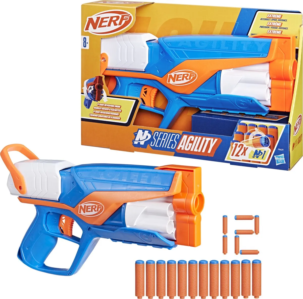 Nerf N Series Agility F8629 Speelgoedblaster