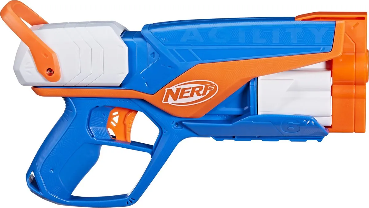 Nerf N Series Agility F8629 Speelgoedblaster - 12 Darts - Multikleur