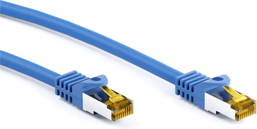 Wentronic 91592 Netwerkkabel RJ45 1.5m - Blauw - 10 Stuks