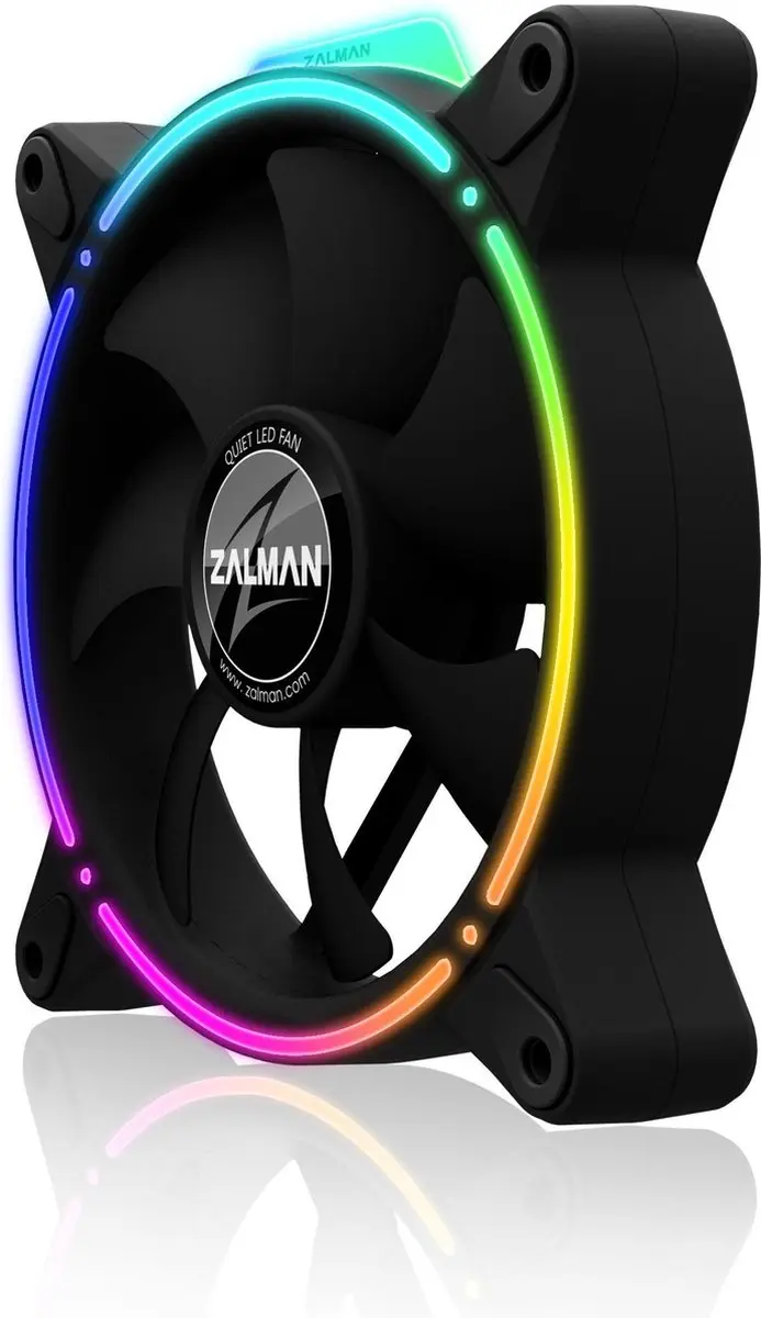 Zalman ZM-RFD120A 120mm RGB Ventilator - Zwart
