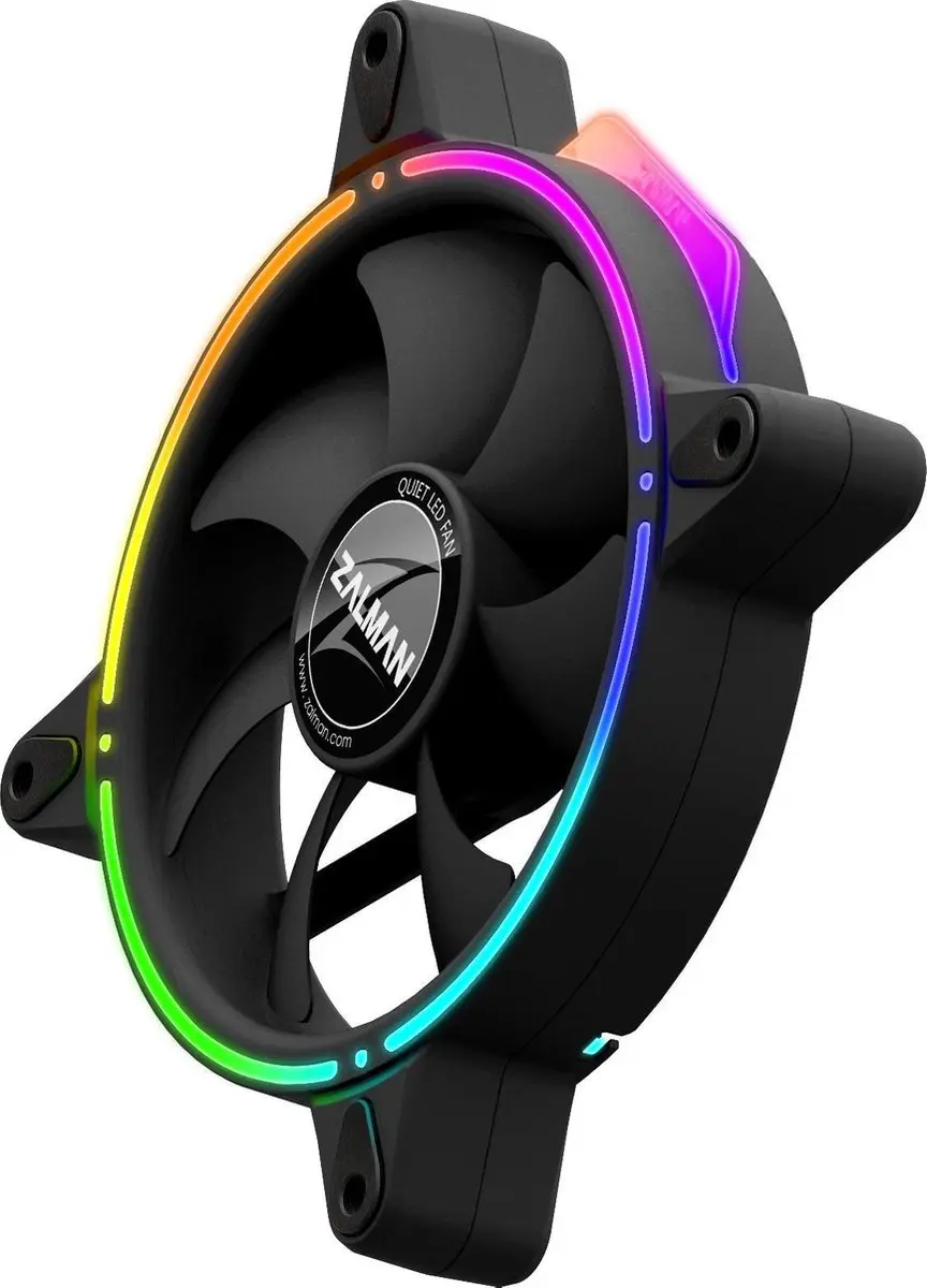 Zalman ZM-RFD120A 120mm RGB Ventilator - Zwart