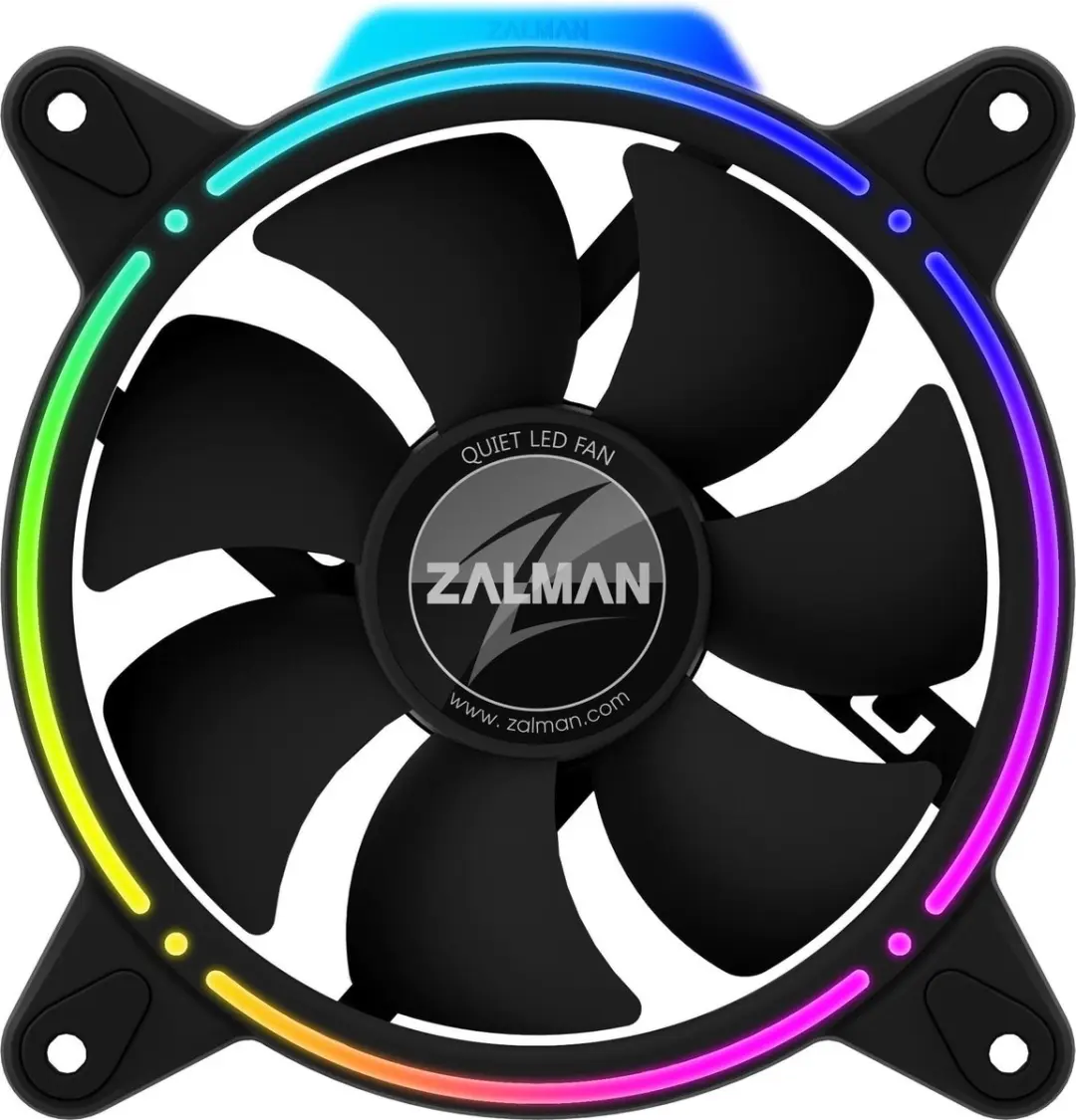 Zalman ZM-RFD120A 120mm RGB Ventilator - Zwart