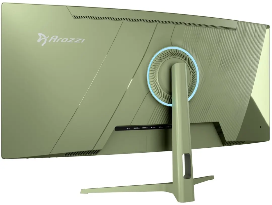 Arozzi Nova 34" Curved Gaming Monitor - UWQHD 165Hz - Bosgroen