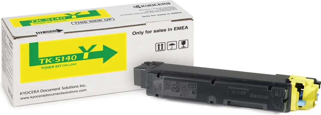 Kyocera TK-5140Y Tonercartridge - 5000 pagina's - Geel