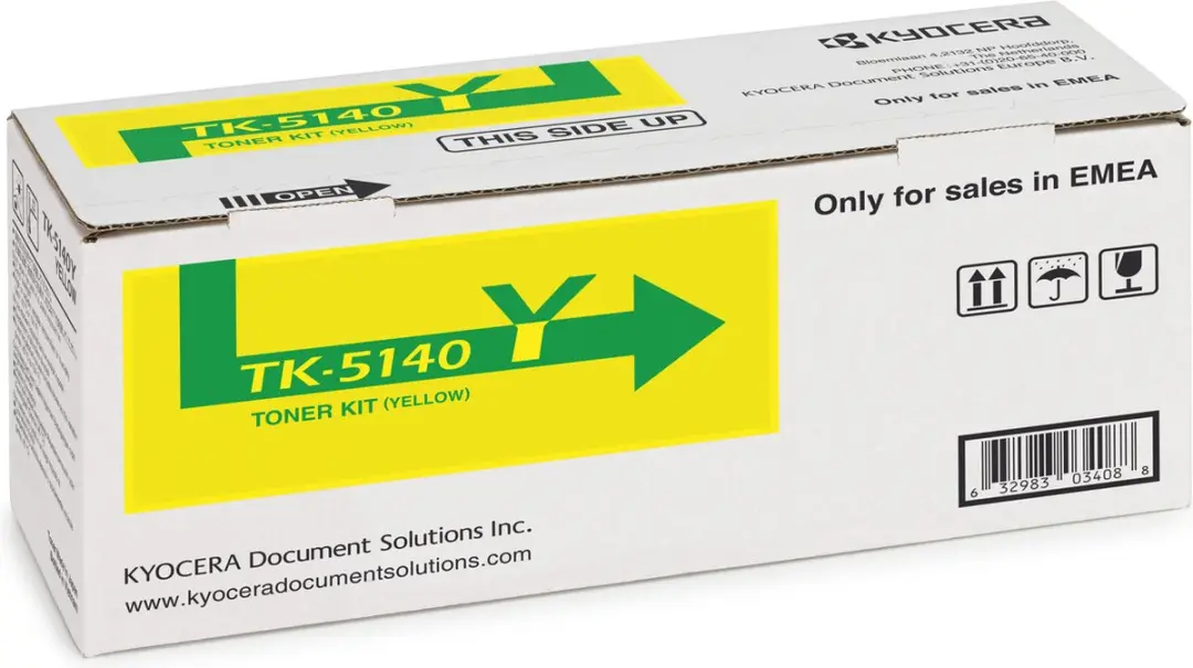 Kyocera TK-5140Y Tonercartridge - 5000 pagina's - Geel