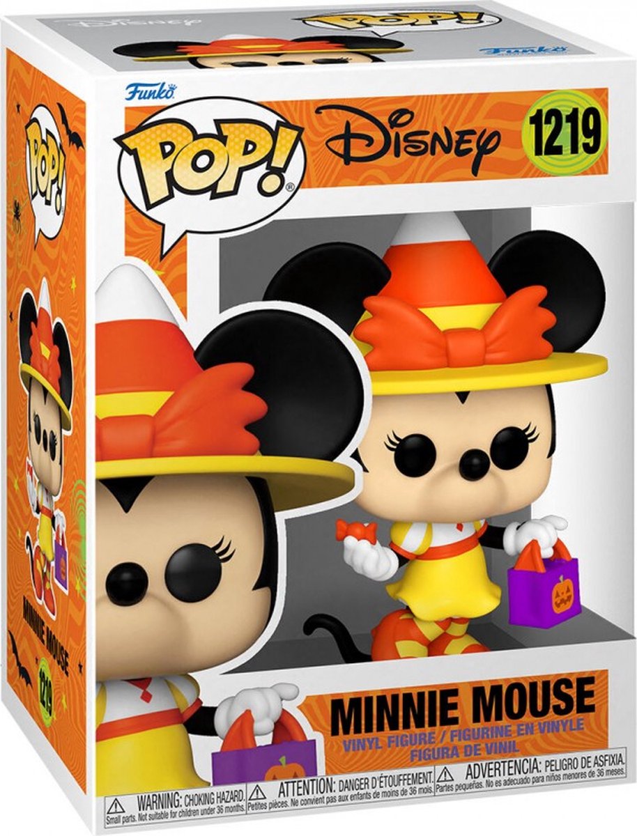 Funko Mickey Mouse Verzamelfiguur Disney Halloween POP! Minnie Trick Or Treat 9 cm Multicolours