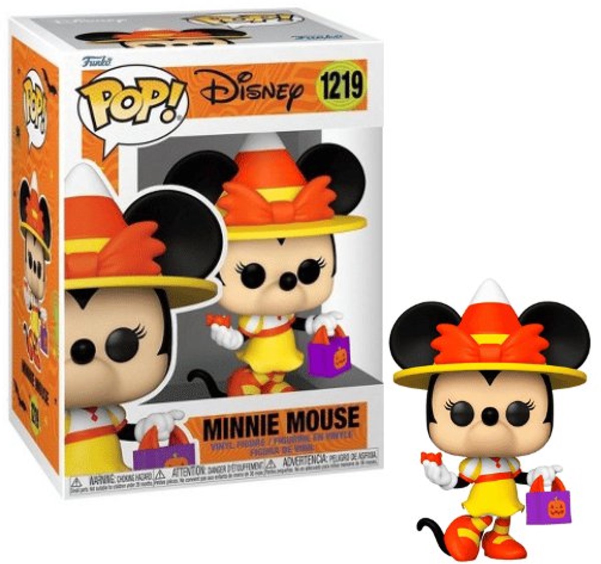 Funko Mickey Mouse Verzamelfiguur Disney Halloween POP! Minnie Trick Or Treat 9 cm Multicolours