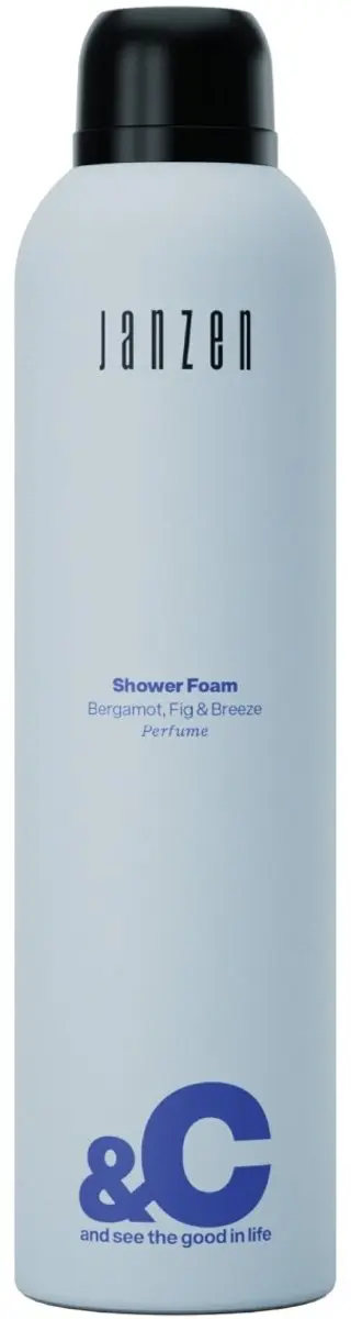 Janzen Shower Foam Bergamot Fig & Breeze 200ml