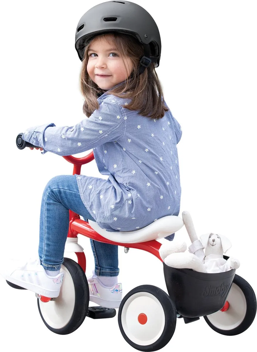 Smoby Rookie Driewieler - Rood