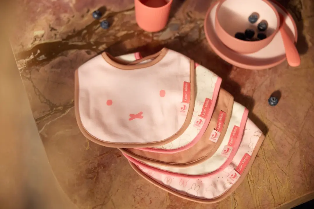 Jollein Slab Jersey Waterproof Miffy Moments - 5 Stuks - Roze