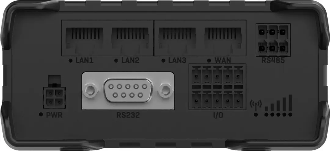 Teltonika RUT906 Industriële Router - 4x Ethernet - Zwart