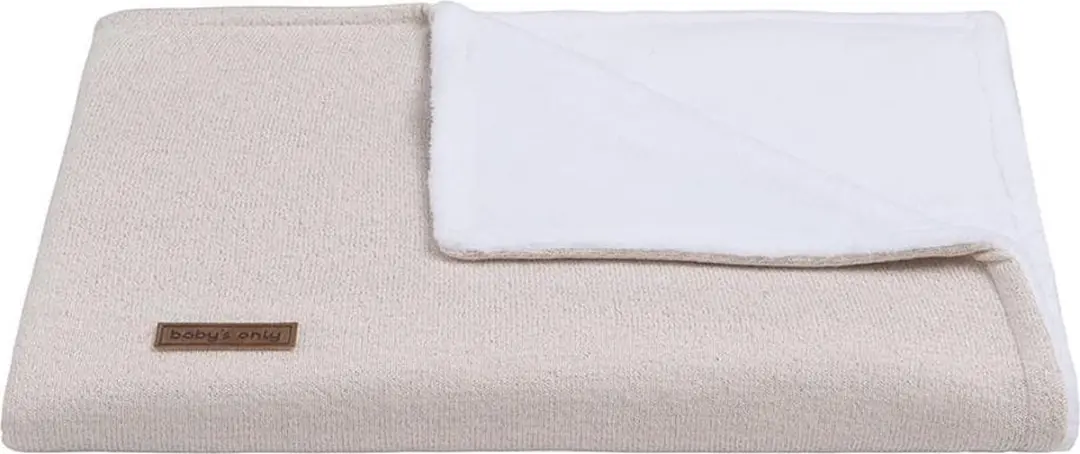 Baby's Only Gebreide Ledikantdeken Sparkle 2.5 TOG - 100x135cm - Goud-Ivoor