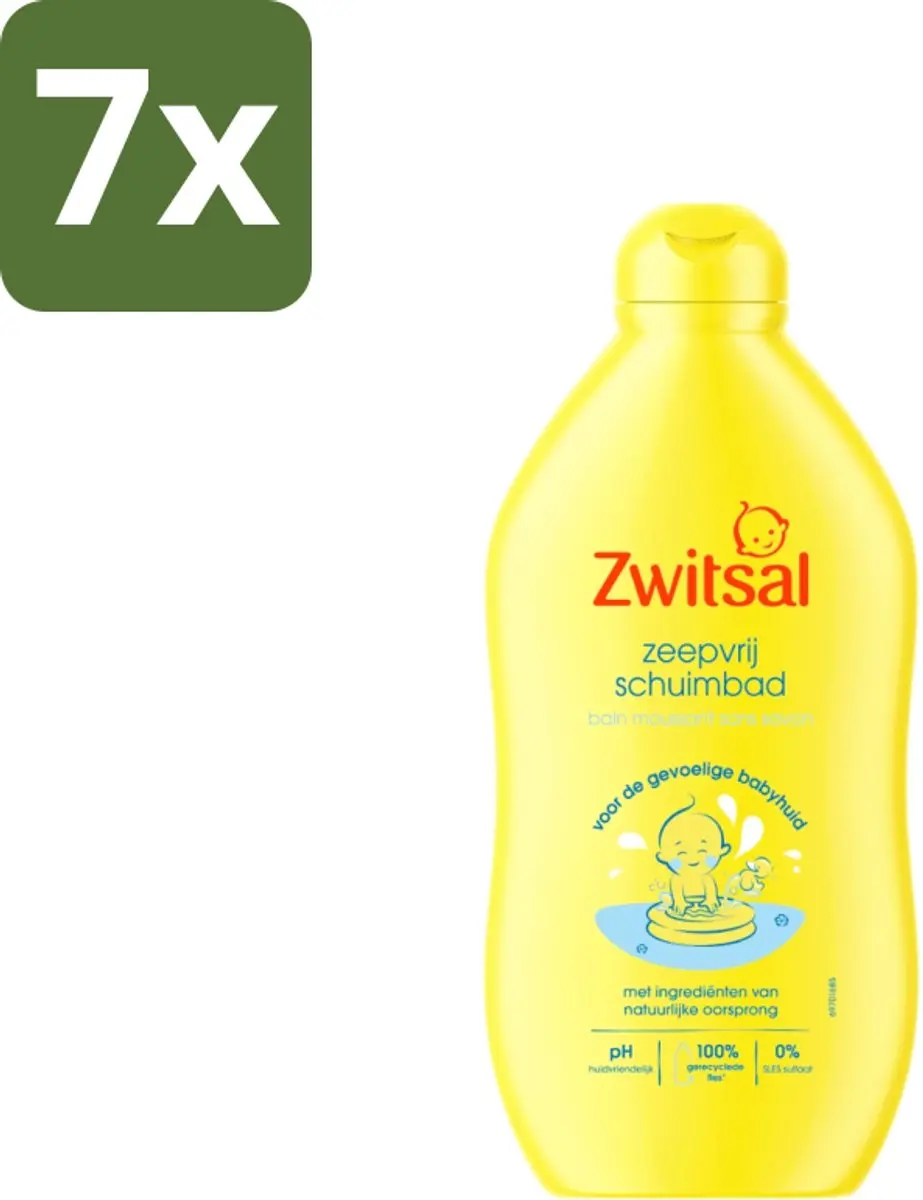 Zwitsal Schuimbad Zeepvrij 400ml