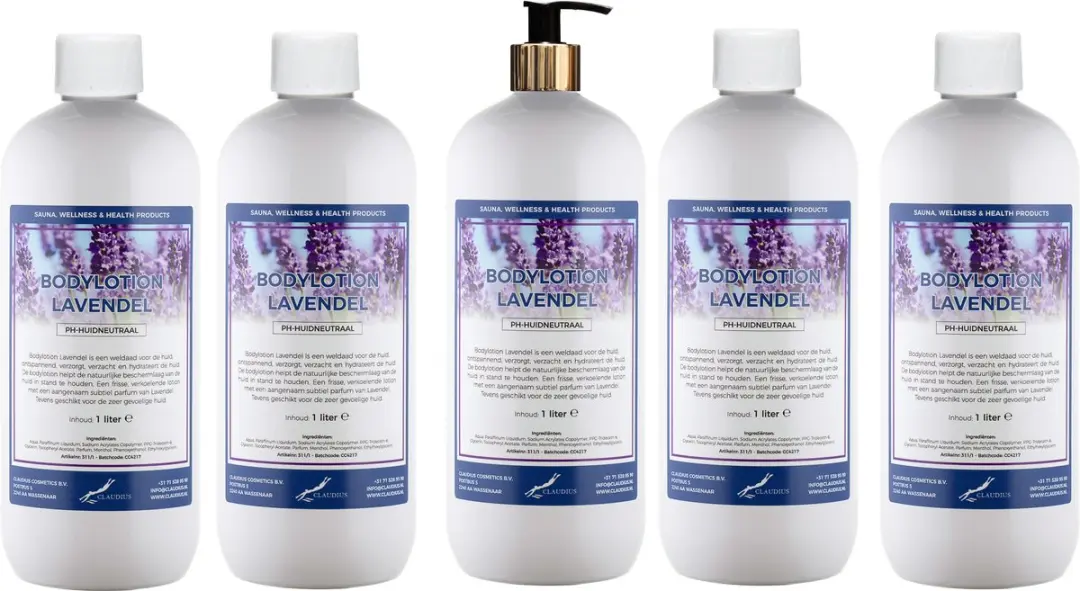 Splashbox Cosmetics Bodylotion Lavendel 1L