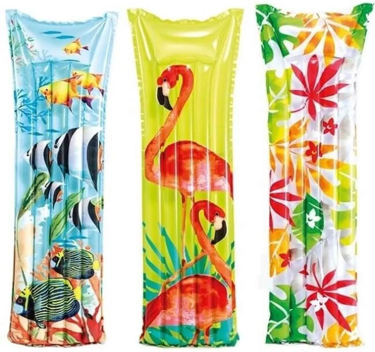Intex Luchtbed 183x69cm Multicolor - afbeelding 2 van 6
