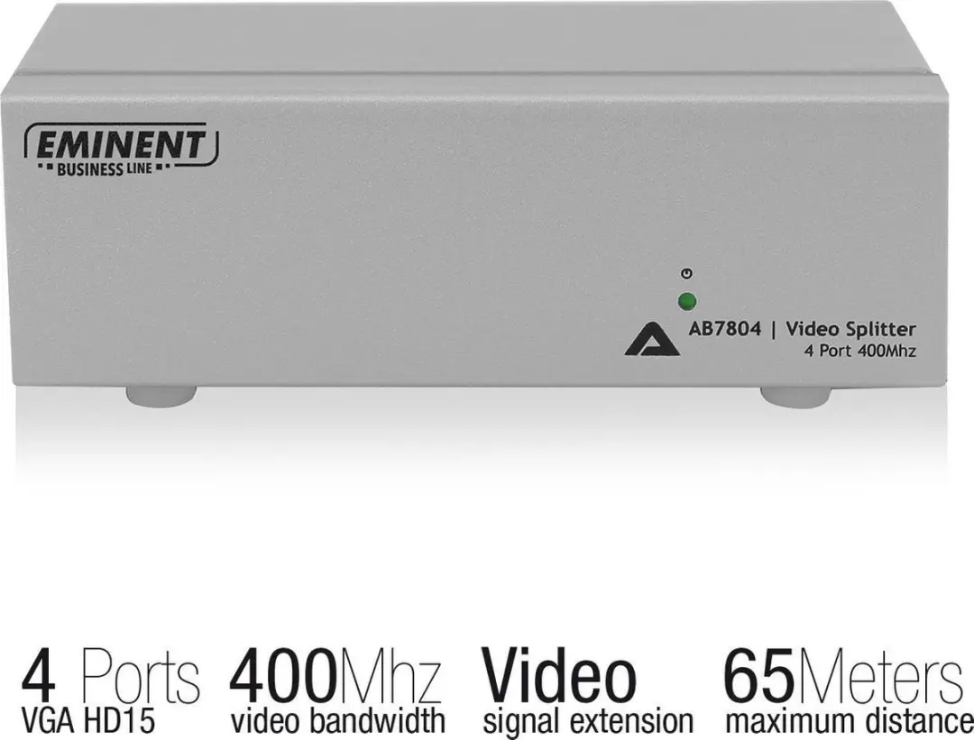Eminent AB7804 VGA-splitter 400 MHz - Wit