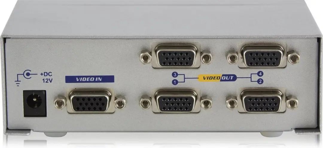 Eminent AB7804 VGA-splitter 400 MHz - Wit