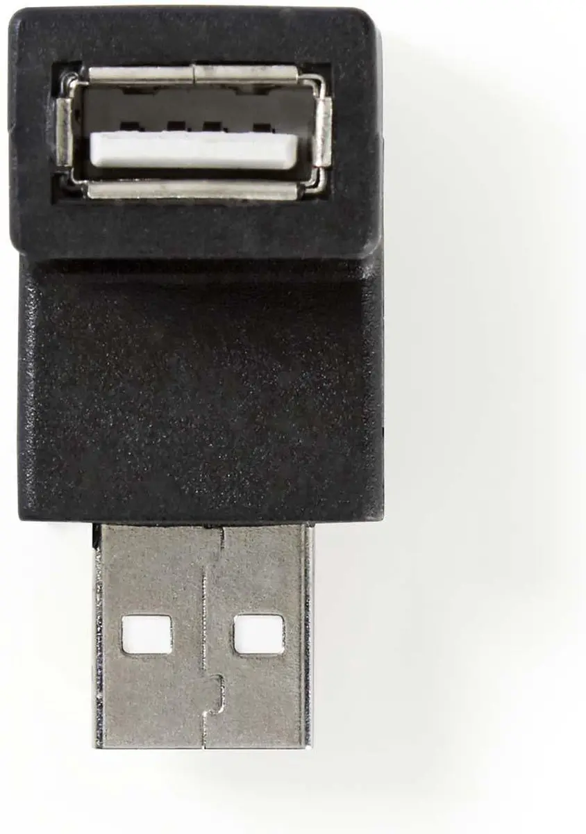 Nedis USB-A Adapter CCGB60930BK - USB 2.0 - Zwart