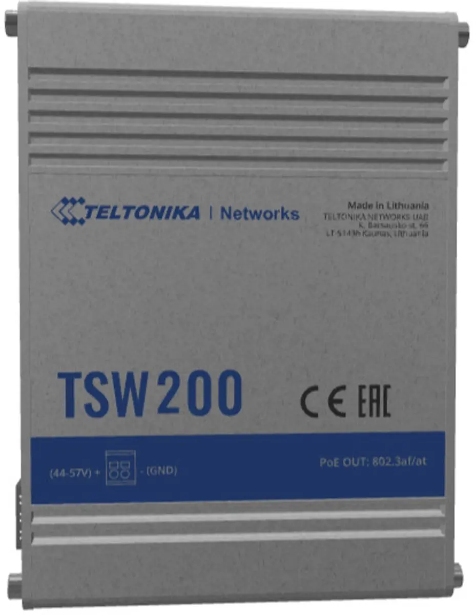 Teltonika TSW200 Unmanaged Switch 8x PoE 240W