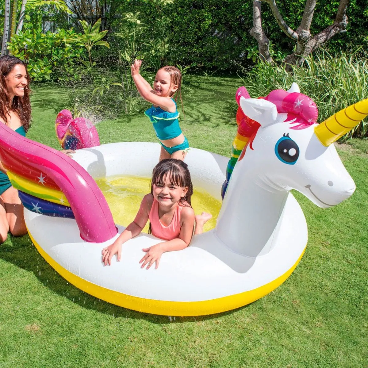 Intex Mystic Unicorn Spray Pool - Multikleur - afbeelding 6 van 6