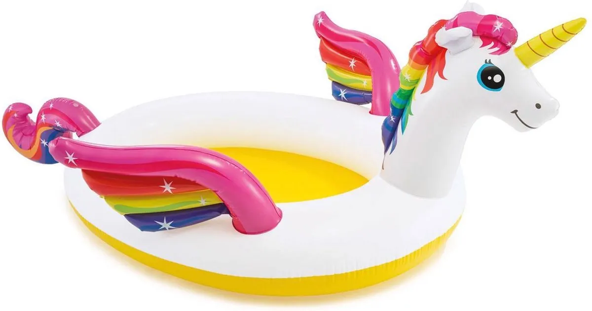 Intex Mystic Unicorn Spray Pool - Multikleur