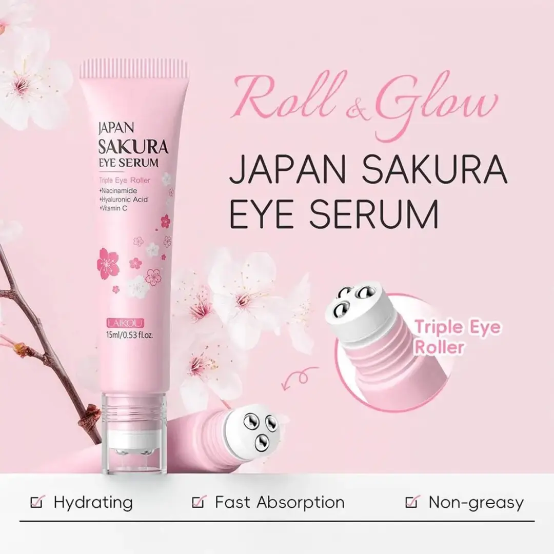 Sakura Eye Serum 15ml - Oogroller voor donkere kringen