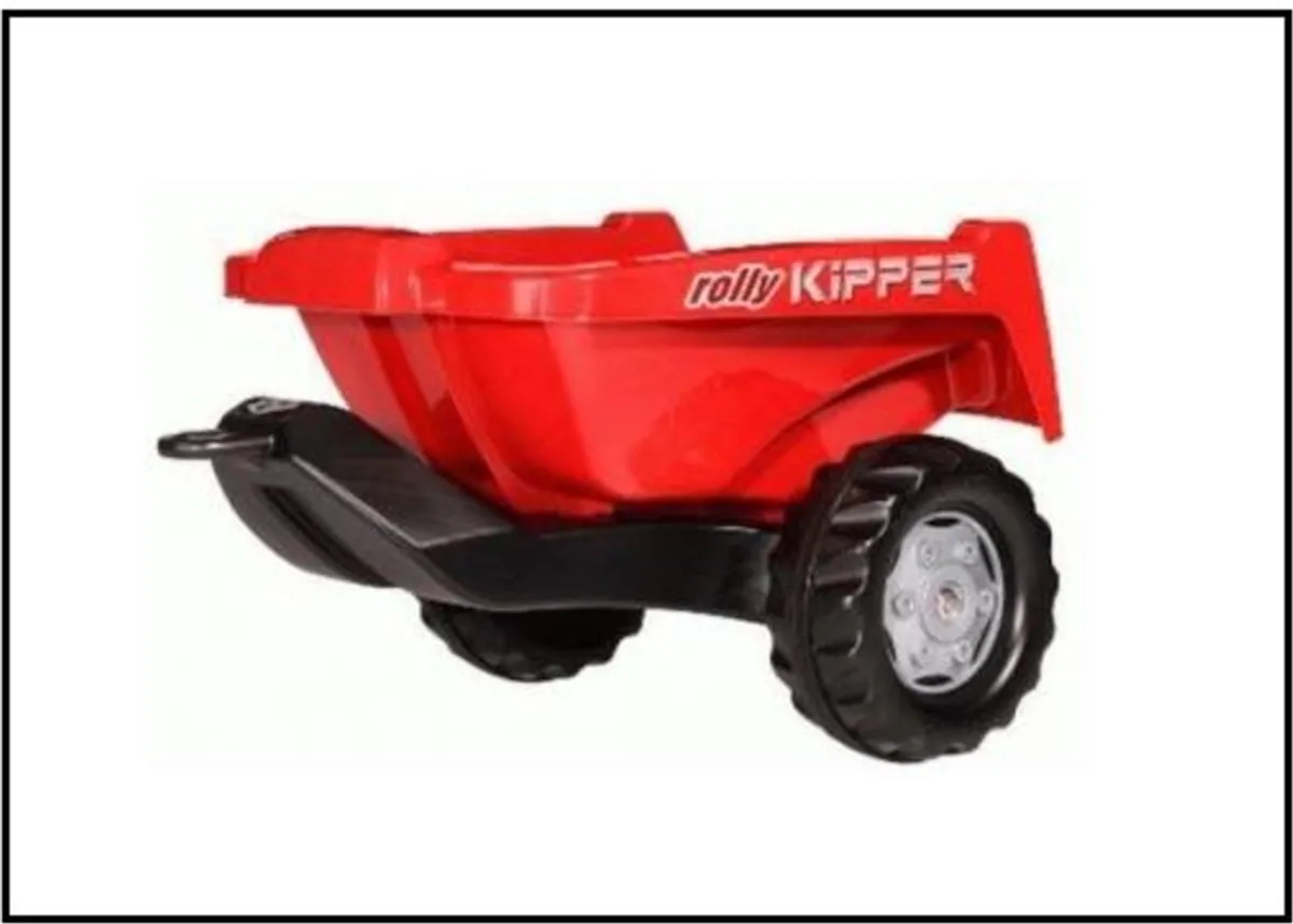Rolly Toys Aanhanger 12 881 5 - Rood - Geschikt voor traptractors