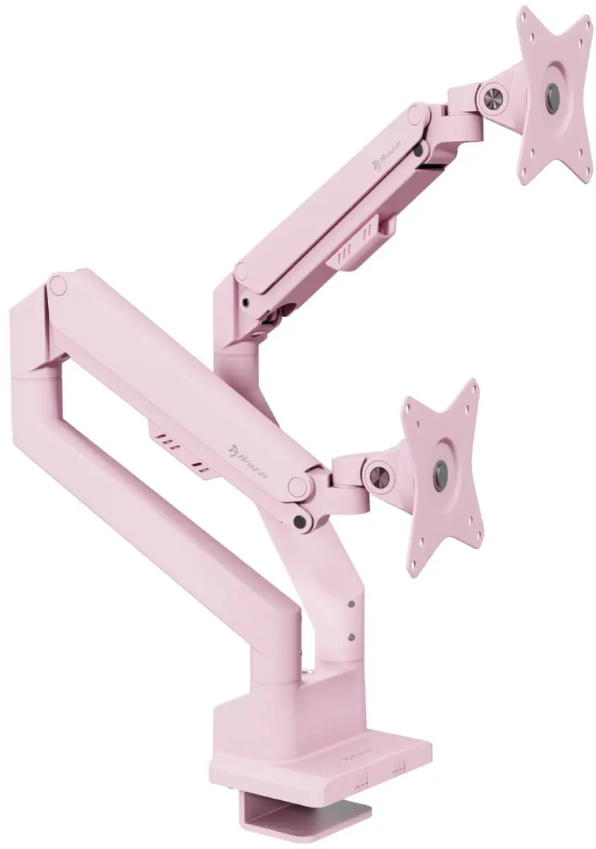 Arozzi Alzare Neo AZ-ALZARE-NEO-DUO-PNK Dubbele Monitorarm