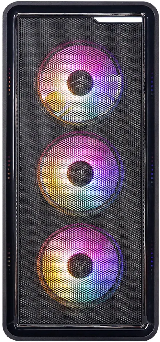 Zalman M3 Plus Black RGB Behuizing - M-ATX - 4x 2.5" / 2x 3.5" - 4 Ventilatoren