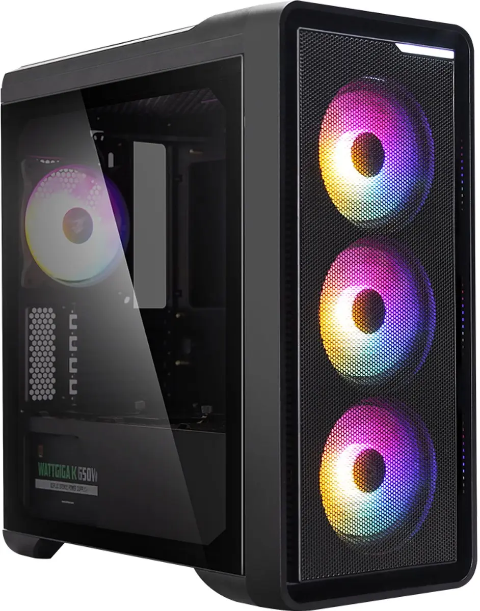Zalman M3 Plus Black RGB Behuizing