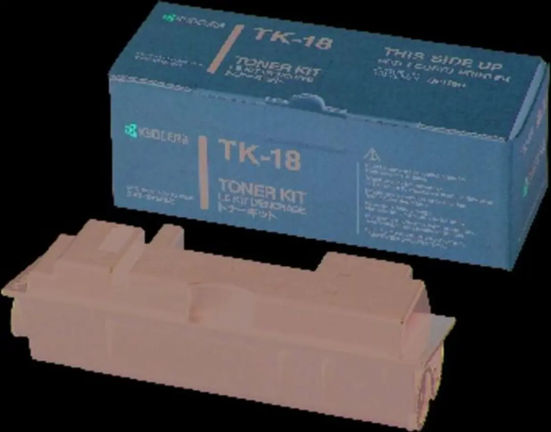 Kyocera TK-18 Tonercartridge - 7200 Pagina's - Zwart