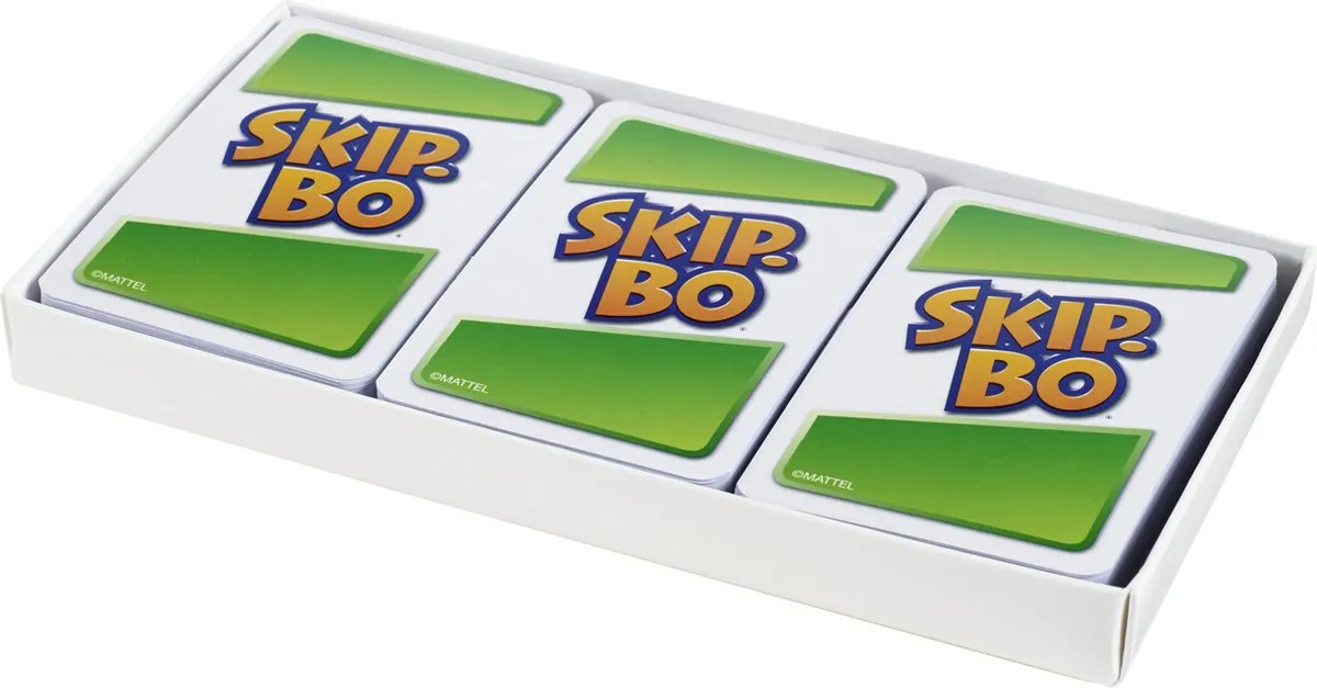 Mattel Games Skip-Bo Kaartspel - 2-6 Spelers