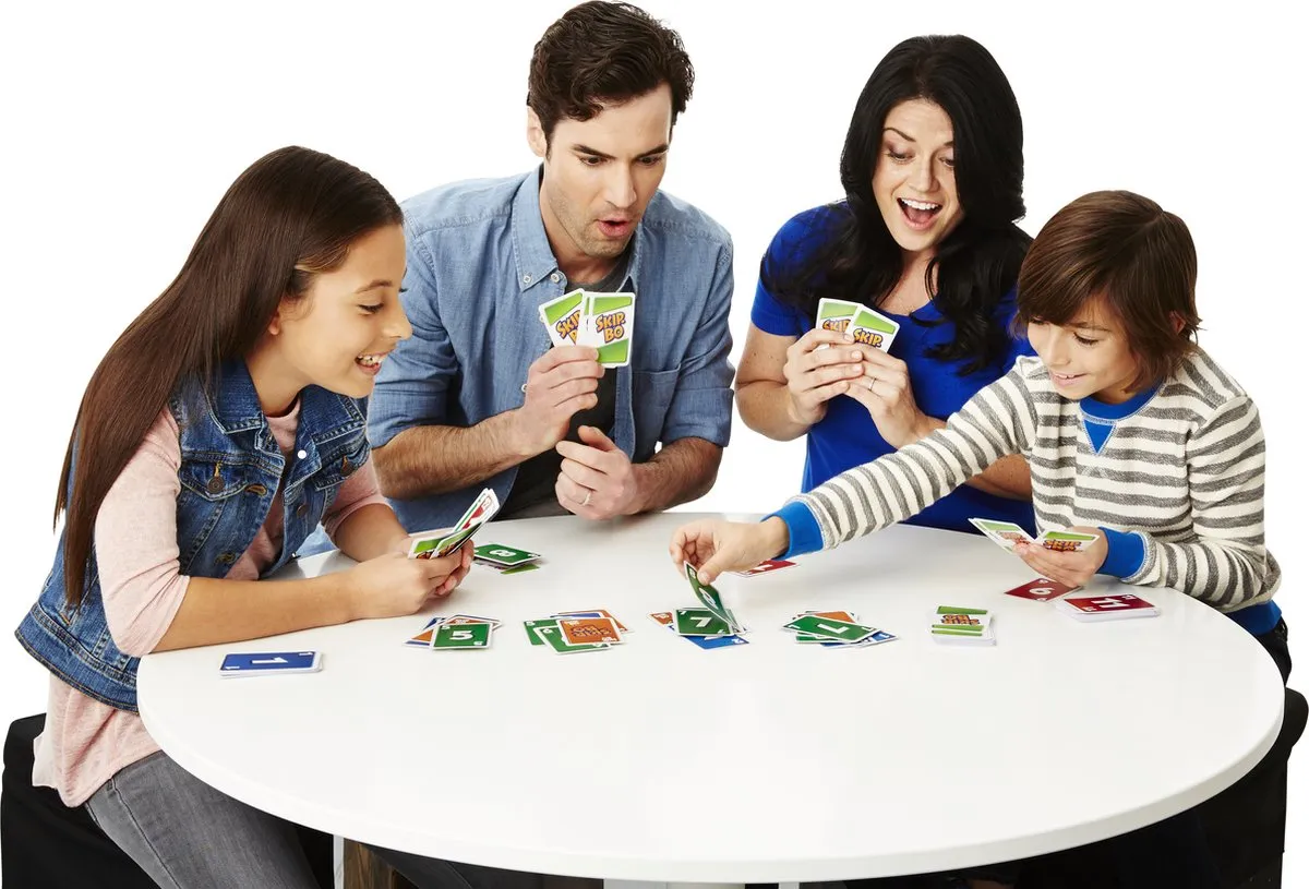 Mattel Games Skip-Bo Kaartspel - 2-6 Spelers - afbeelding 6 van 6