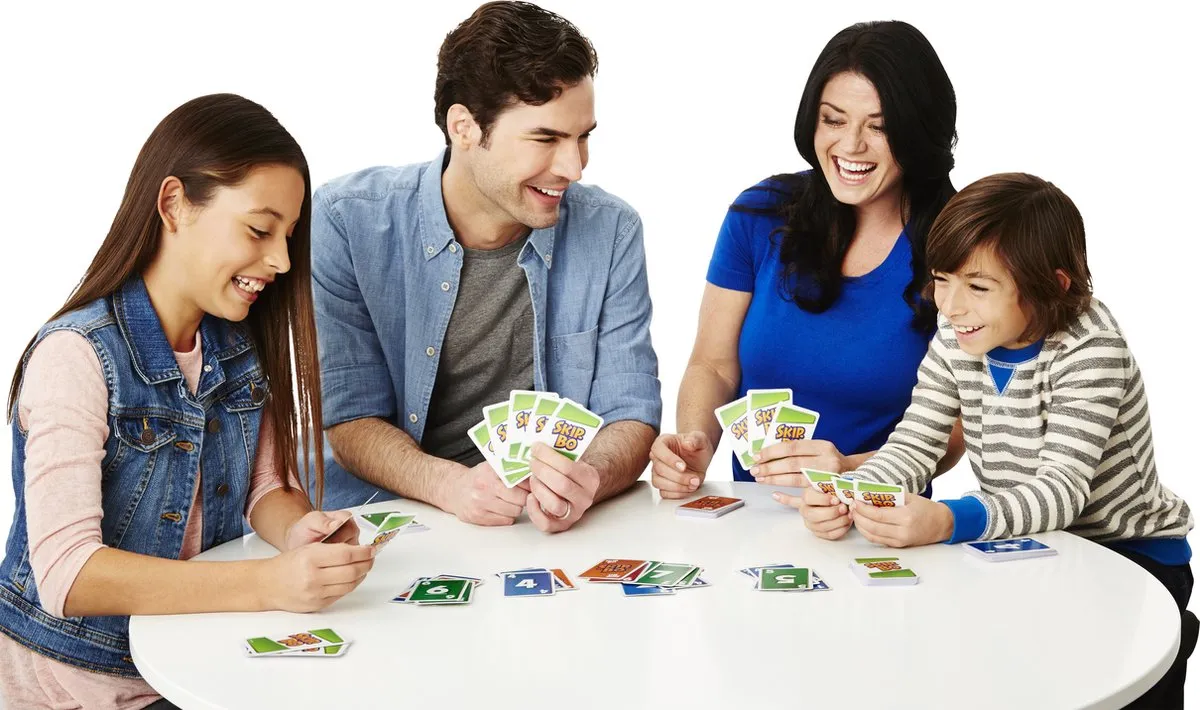 Mattel Games Skip-Bo Kaartspel - 2-6 Spelers
