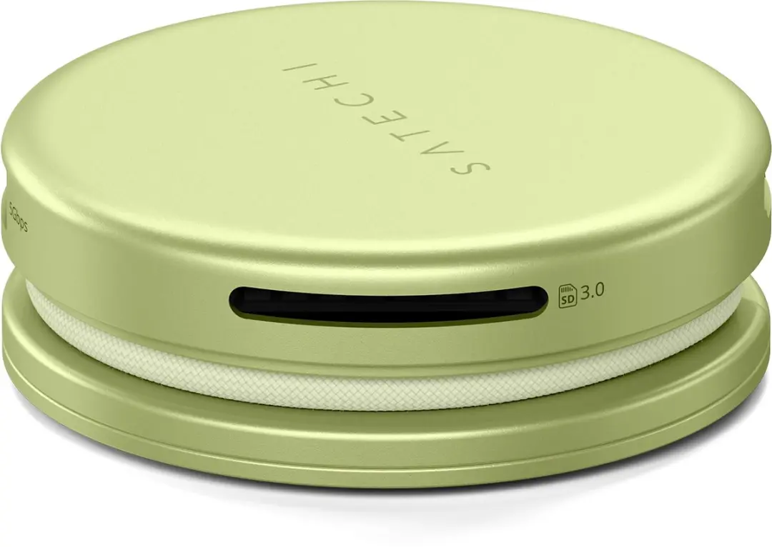 Satechi On-the-Go 5-in-1 Multiport Adapter ST-POTG5Y - Geel