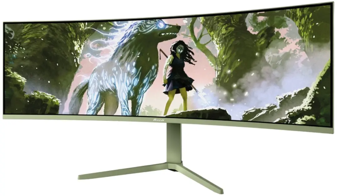 Arozzi Nova 49" Curved Gaming Monitor DQHD 165Hz - Bosgroen