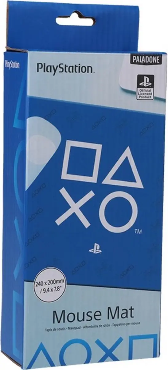 Paladone PlayStation Muismat - Blauw/Wit