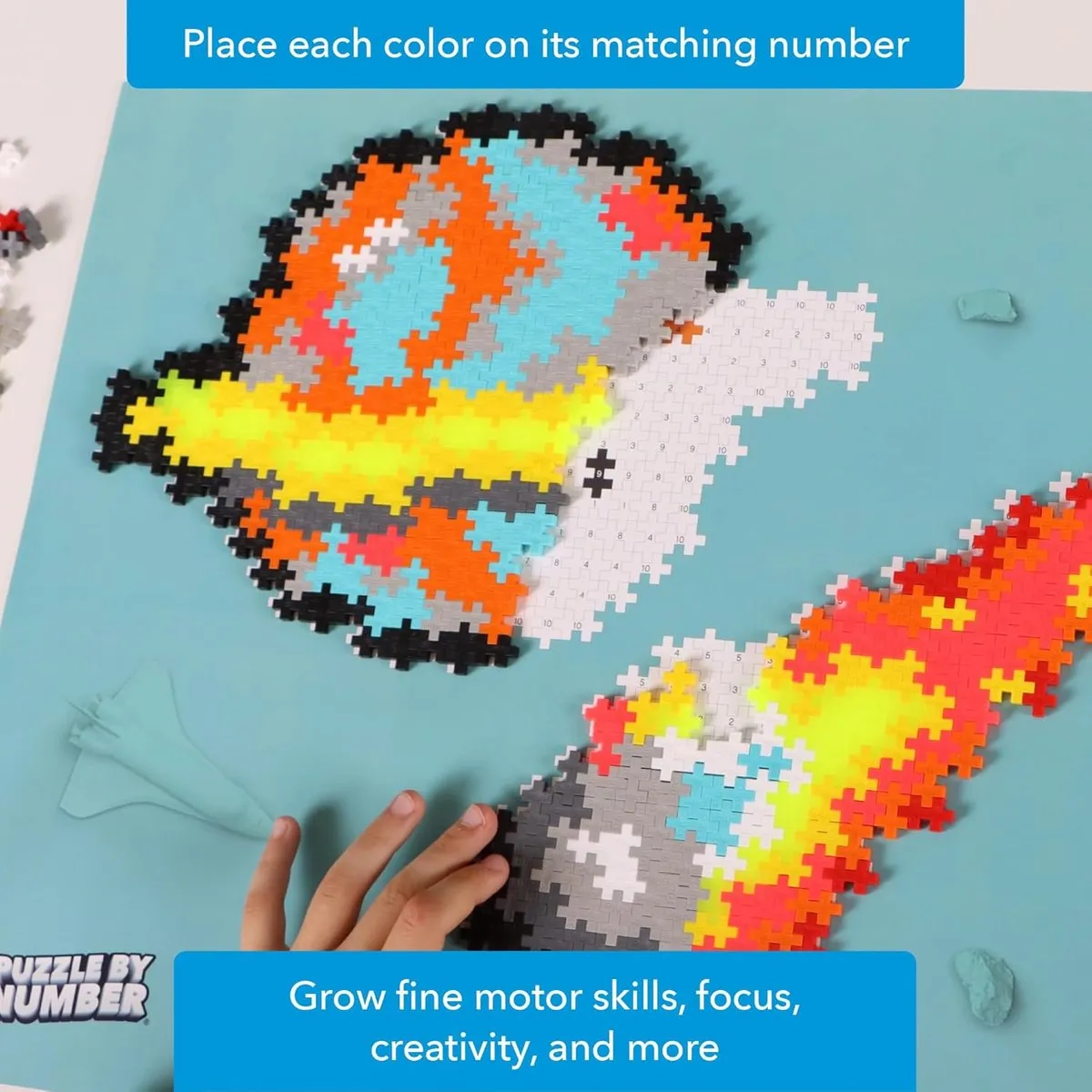 Plus-Plus Puzzle by Number Ruimte 500 Stuks - 3912