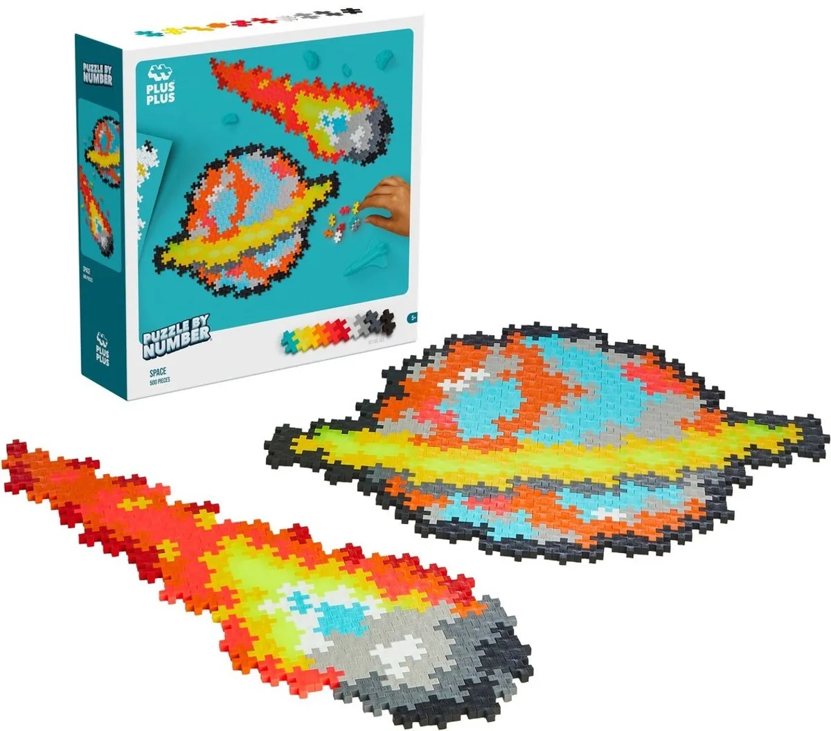 Plus-Plus Puzzle by Number Ruimte 500 Stuks