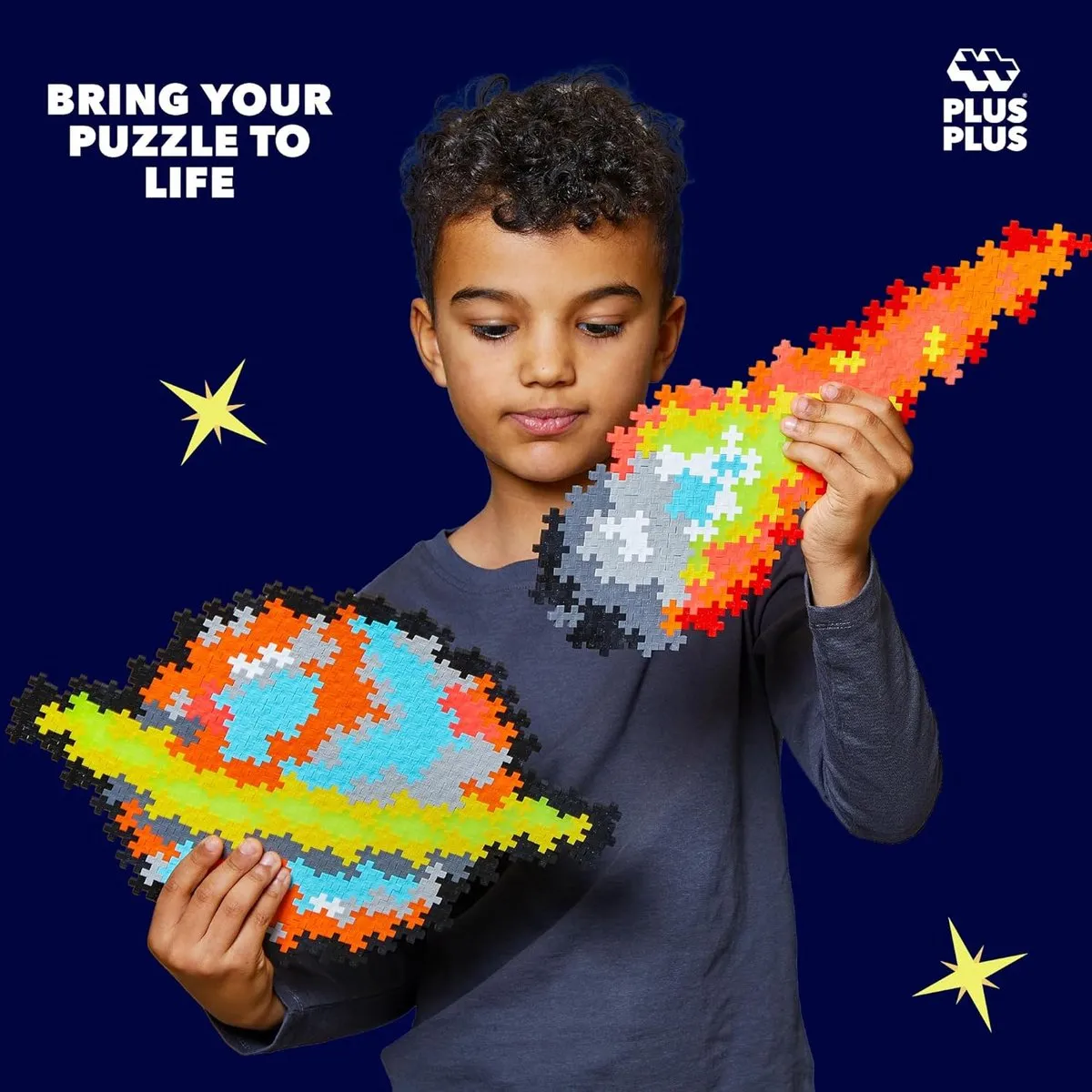 Plus-Plus Puzzle by Number Ruimte 500 Stuks - 3912