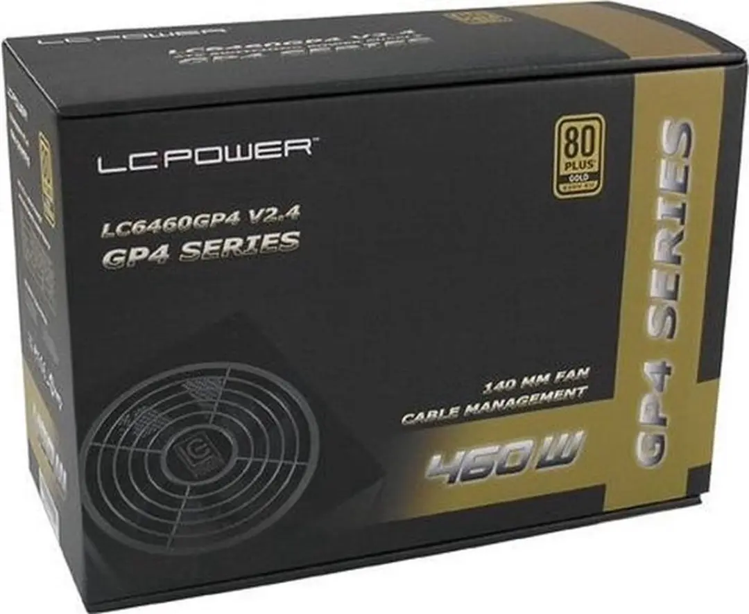 LC Power LC6460GP4 V2.4 Voeding - 460W - ATX